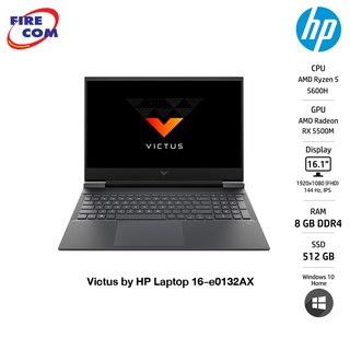 HP Notebook -โน๊ตบุ๊ค HP Victus by HP Laptop 16-e0132AXMica Silver(4M1X2PA) ลงโปรแกรมพร้อมใช้งาน [ออกใบกำกับภาษีได้]
