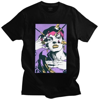 【hot tshirts】เสื้อยืด ผ้าฝ้าย 100% พิมพ์ลายอนิเมะ Jjba Manga Rohan Kishibe Jojo Bizarre Adventure สไตล์คลาสสิก สําหรับผู