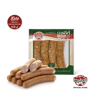 Belucky บีลัคกี้ Pork Keto Sausage ไส้กรอกคีโต พอร์ค ซอจเสจ No.12 (140g / 1,000g )