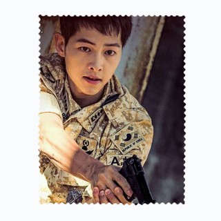 ผ้าเช็ดเลนส์ ผ้าเช็ดแว่นตา ผ้าเช็ดแว่น ผ้าเช็ดจอ  Descendants of the Sun Song Joong ki ซงจุงกิ ซองเฮเคียว Song Hye kyo