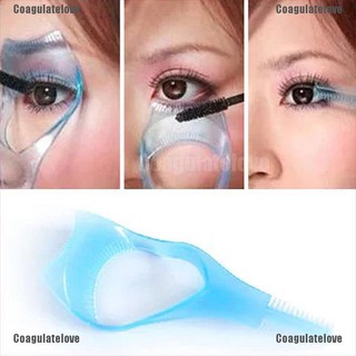 Coagulatelove.❉Fashion,Tool,Makeup,Health &amp; Beauty,Beauty,Cosmetic,Makeup Tools,Home &amp; Living,Eye,Mascara,Shield,Combs,Womans Fashion,Mascara And Eyeliner,3In1 Pink Mascara Eyelashes Eye Lash Comb Applicator Guide Card Make Up Tool