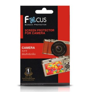 ฟิล์มกันรอยหน้าจอกล้องยี่ห้อ Focus เต็มจอ ติดง่าย ของแท้100% ติดเองได้สบาย lcd film for camera