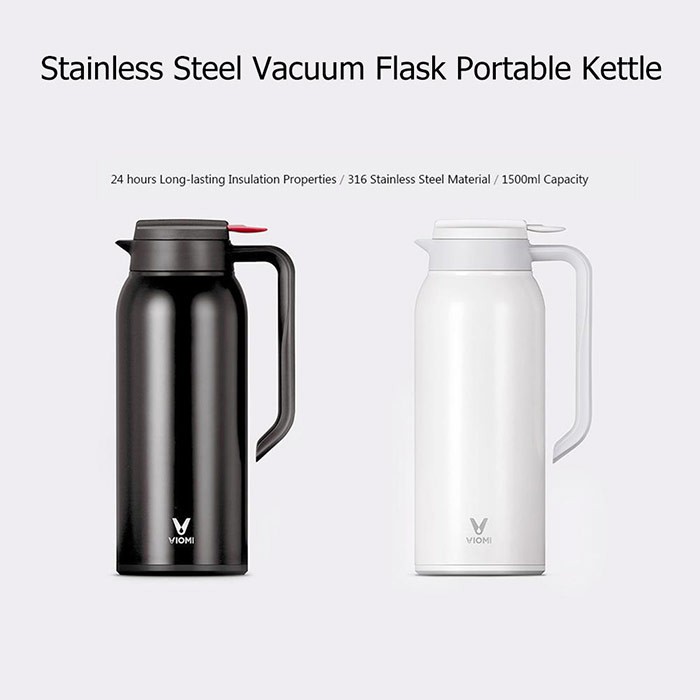 ภาพหน้าปกสินค้าViomi 1.5L. Vacuum Flask - กระติกน้ำร้อนแบบพกพาขนาด 1.5 ลิตร จากร้าน youpinmall บน Shopee