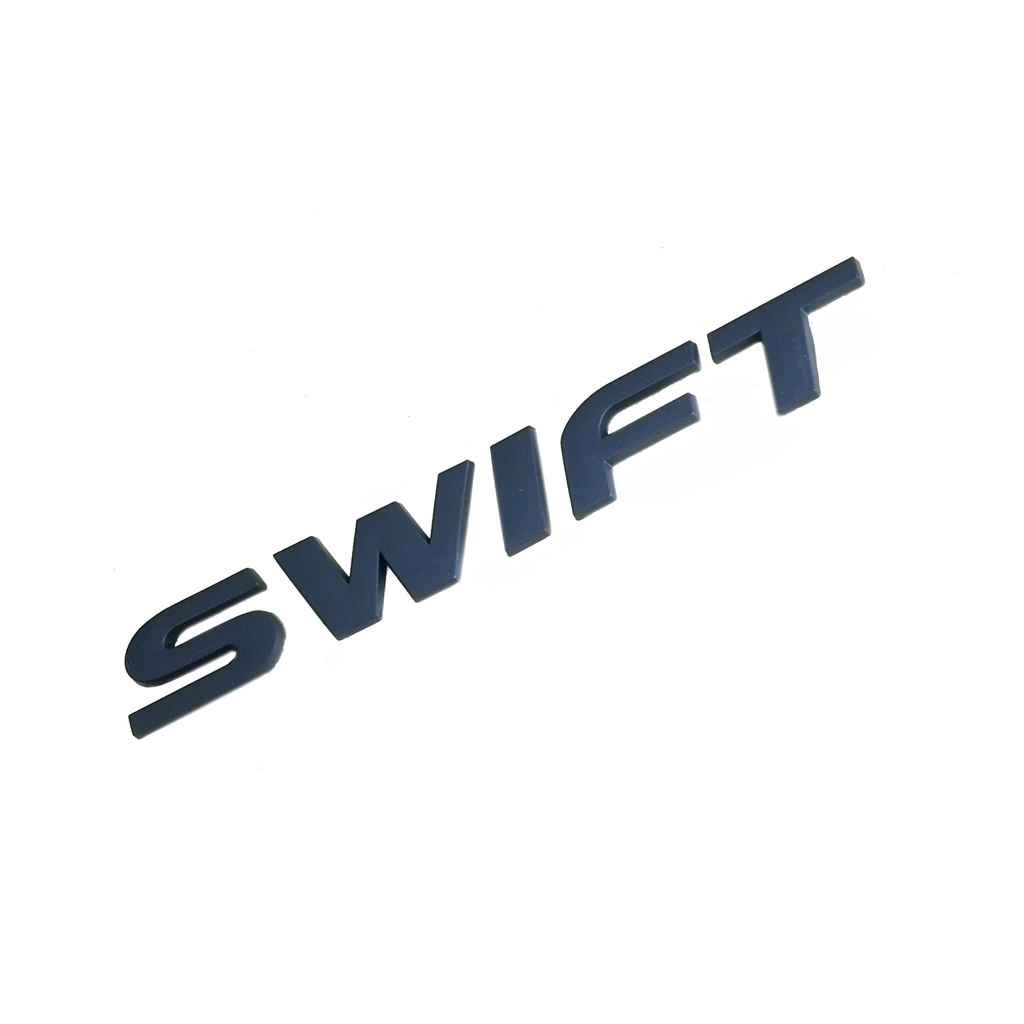 โลโก้-swift-ดำด้าน-matte-black-logo-swift-matte-ติด-suzuki-swift-มีบริการเก็บเงินปลายทาง