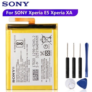 แบตเตอรี่ SONY Xperia E5 XA1 F3113 F3112 F3116 F3115 F3311 F3313 F3111 G3112 G3121 G3116 LIS1618ERPC LIP1635ERPCS 2300mA