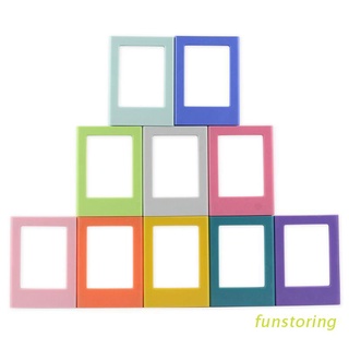 ภาพหน้าปกสินค้าFUN Mini Colorful DIY Magnetic Photo Frame Fridge Refrigerator Magnet Picture Frame for Holding 3 Inch Photos ซึ่งคุณอาจชอบสินค้านี้