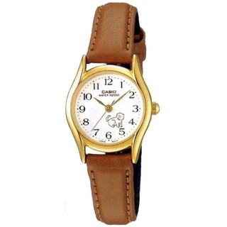 Casio Standard นาฬิกาข้อมือผู้หญิง สีน้ำตาล สายหนัง รุ่น
LTP-1094Q-7B7