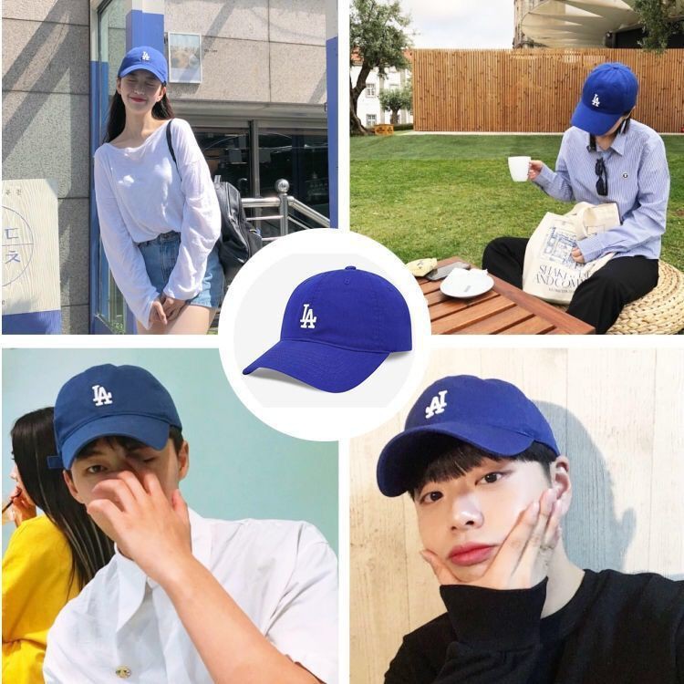 ภาพหน้าปกสินค้าพร้อมส่ง หมวกเบสบอลชายและหญิง NY,LA แบรนด์เกาหลี