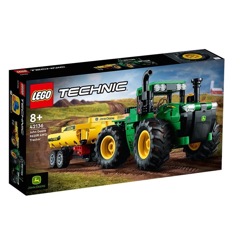 lego-42136-john-deere-9620r-4wd-tractor-พร้อมส่ง