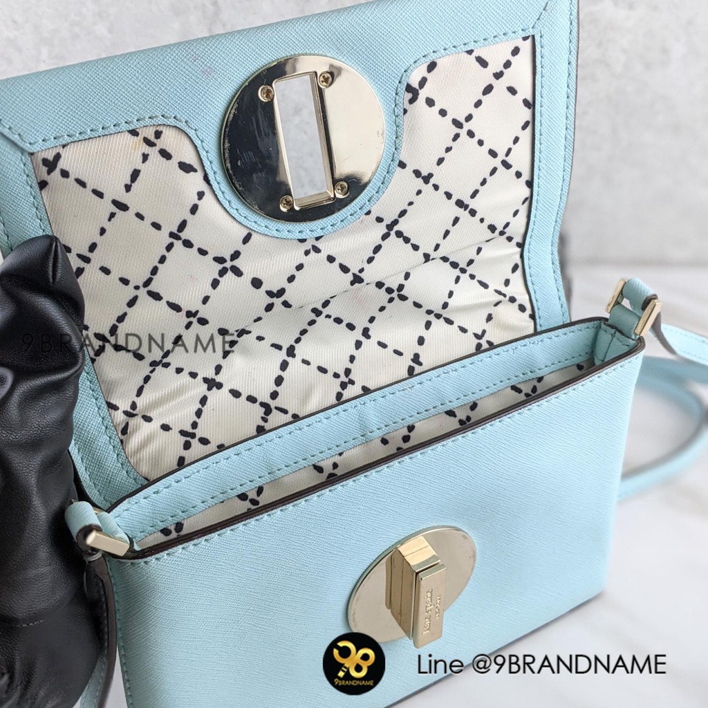 used-kate-spade-wkru2256-sally-newbury-lene-saffiano-crossbody-bag-grace-blue-zz0038