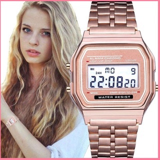 ภาพขนาดย่อของภาพหน้าปกสินค้านาฬิกาข้อมือ นาฬิกาผู้ชาย นาฬิกาข้อมือผู้หญิง นาฬิกาข้อมือดิจิทัล LED กันน้ำ สำหรับผู้หญิง นาฬิกาผู้หญิง จากร้าน th_558777241 บน Shopee