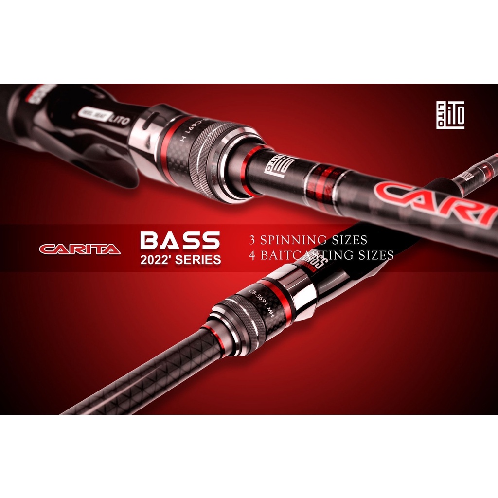 คันตีเหยื่อปลอม-lito-2022-carita-bass-series