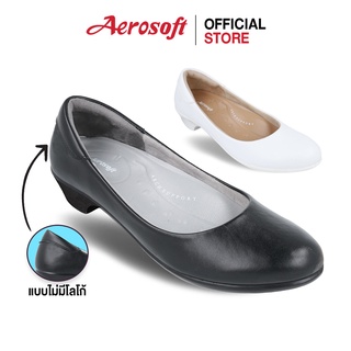 Aerosoft (แอโร่ซอฟ)  รองเท้าคัชชูเพื่อสุขภาพ รุ่น CW3431s(ไม่มีหมุดโลโก้)