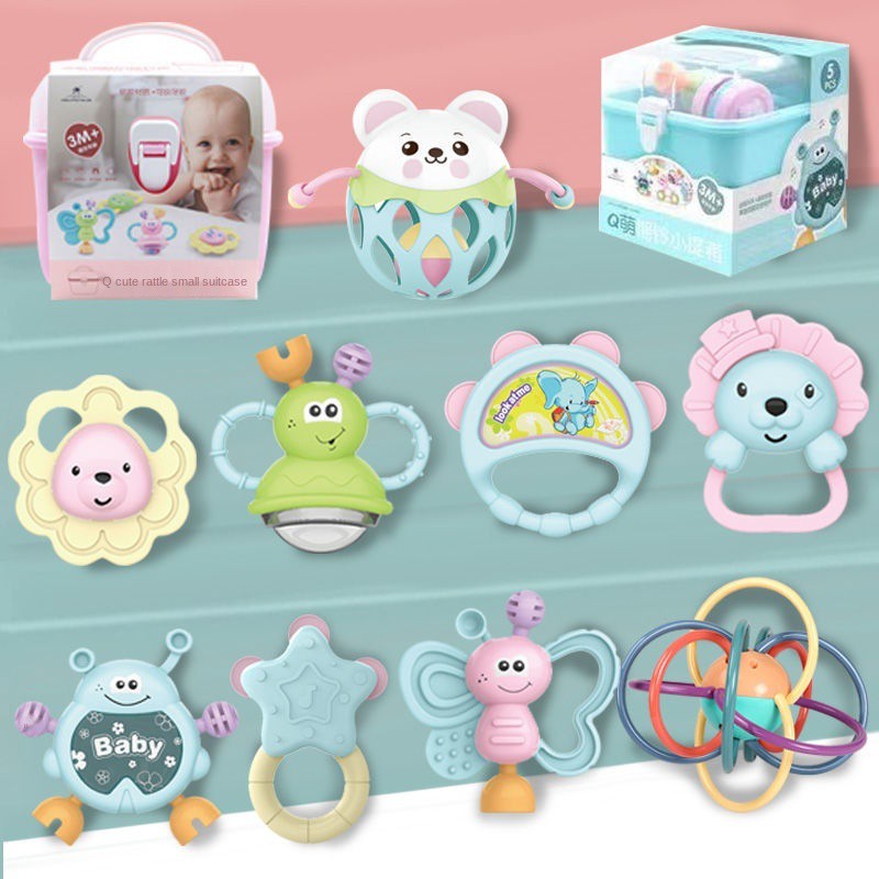 ของเล่นและของสะสม-ของเล่นเด็ก3-6-12เดือนทารกแรกเกิดถือกระดิ่ง0-1ปีการศึกษาปฐมวัยเด็กวัยหัดเดินเด็กชายและเด็กหญิง