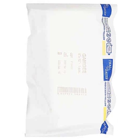 gamgee-gauze-sterile-6x12-ก๊อซหุ้มสำลีทำแผล-ซับเลือด-ซับหนอง-ขนาด-6x12-นิ้ว