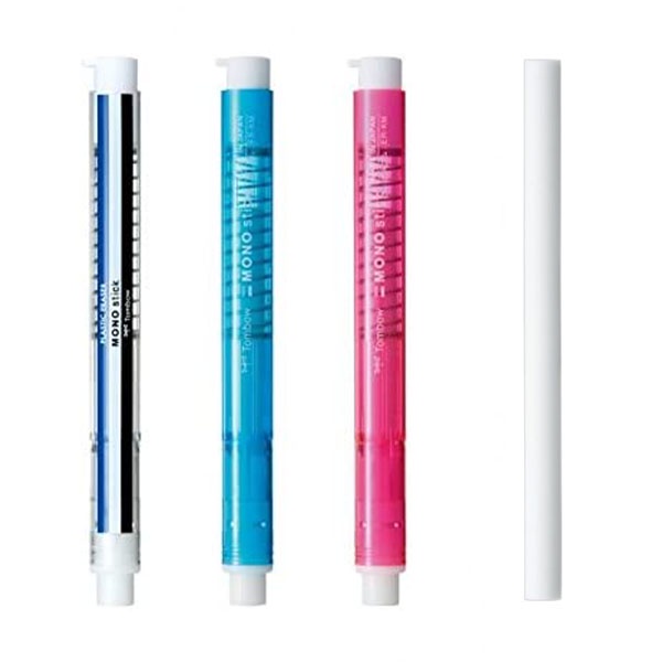 Tombow Mono Stick witte gum, precisiegum met 6,7 mm punt, navulbaar