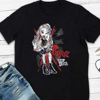 เสื้อยืดสีพื้น - ตุ๊กตา Bratz Meygan พริตตี้และ Punkz ภาพบุคคลคลาสสิกของขวัญเสื้อยืด, เสื้อยืด Unis