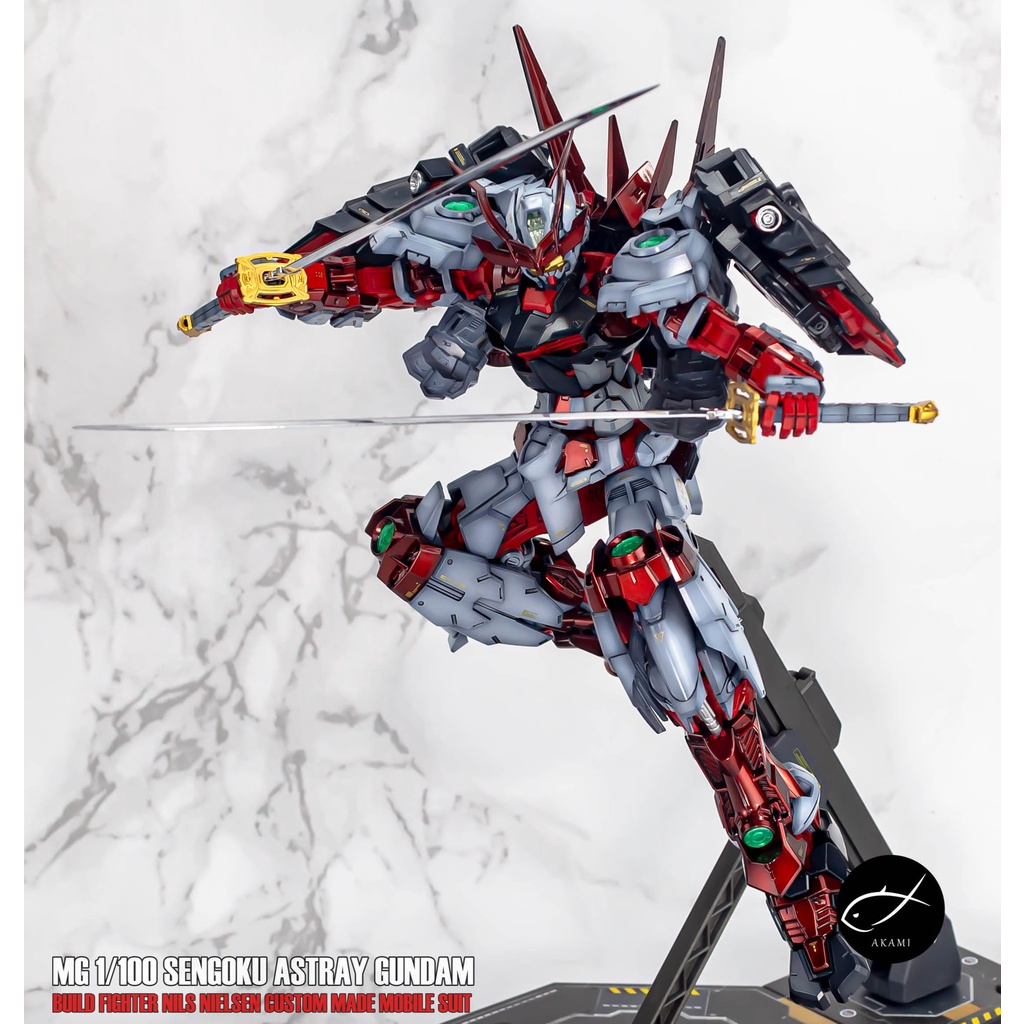 ตัวอย่างงานทำสี-mg-sengoku-astray-gundam