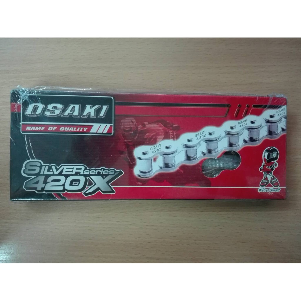 ภาพหน้าปกสินค้าโซ่เลส osaki 420-104L ราคา 149บาท จากร้าน peeautoduro บน Shopee