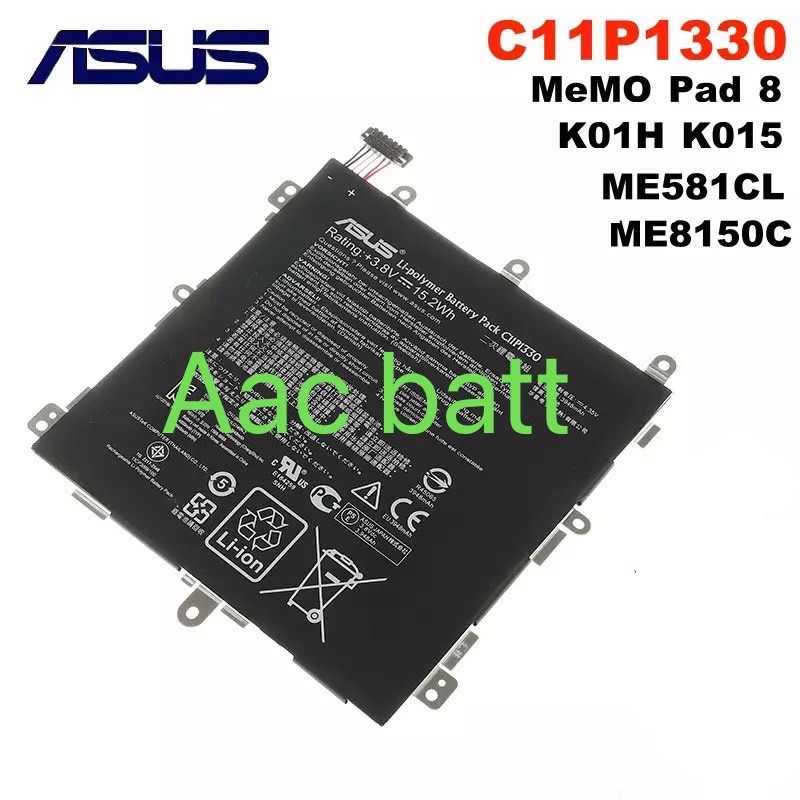 แบตเตอรี่-asus-memo-pad-8-c11p1330-3948mah-ส่งจาก-กทม