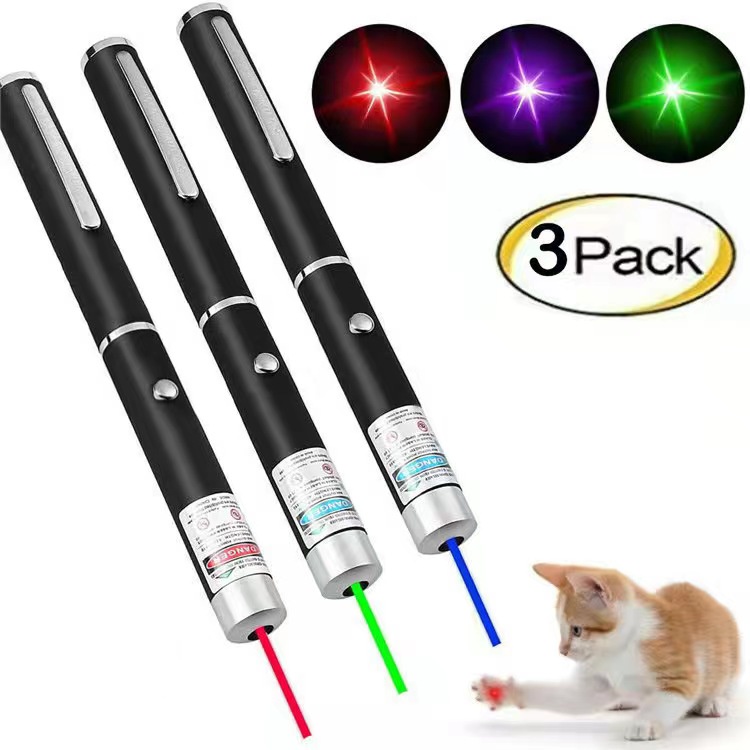 ปากกาชี้เลเซอร์-สีแดง-650nm-5mw
