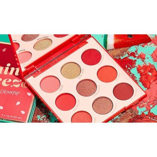 พาเลททาตา Colourpop Main Squeeze red palette พาเลทใหมาล่าสุดจาก Colourpop สีแดงสดใสรับอากาศร้อนๆๆของบ้านเรา