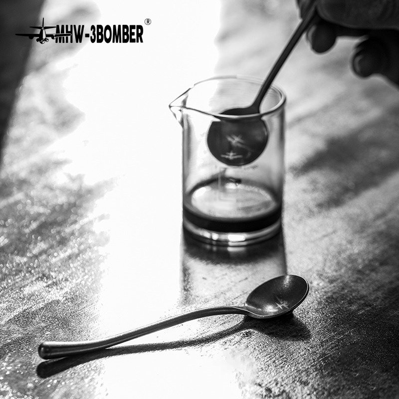 mhw-3bomber-coffee-spoon-stainless-steel-ช้อนกาแฟ-ช้อนชา