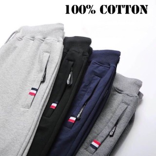 กางเกงขาสั้นเนื้อผ้า Cotton100% ไม่ต้องรีด ยิ่งใส่ ผ้ายิ่งนิ่ม ใส่สบายสุดๆ คุณภาพอย่างดี หมดปัญหาสีตก ผ้าย้วย (No.0)