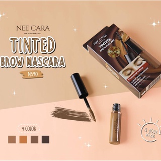 นีคาร่า มาสคาร่า มาสคาร่าคิ้ว คิ้ว ที่ปัดคิ้ว N590 NEE CARA TINTED BROW MASCARA