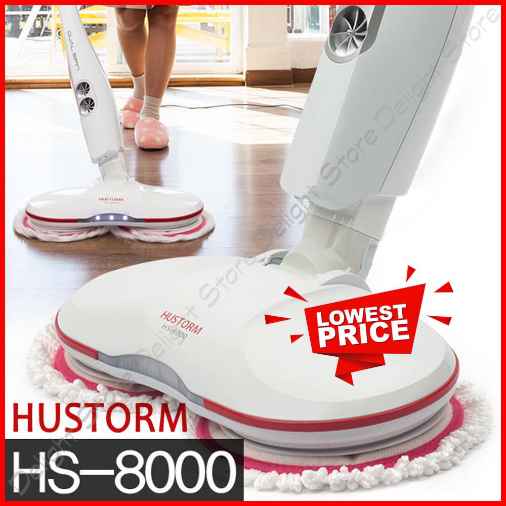 Hustorm Korea HS-8000 Dual-Spin Cyclone Wet Dry Mopping Floor Mop ...