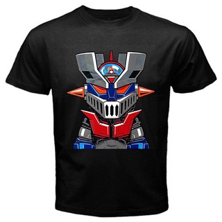 เสื้อยืดสีขาวผู้หญิง - Mazinger Z อะนิเมะการ์ตูนคลาสสิกเก่าหุ่นยนต์ภาพยนตร์ Tshirt