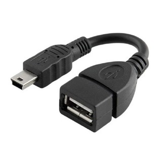 14m Mini USB B Male to USB 2.0 A Female Host OTG Adapter Extension Cable