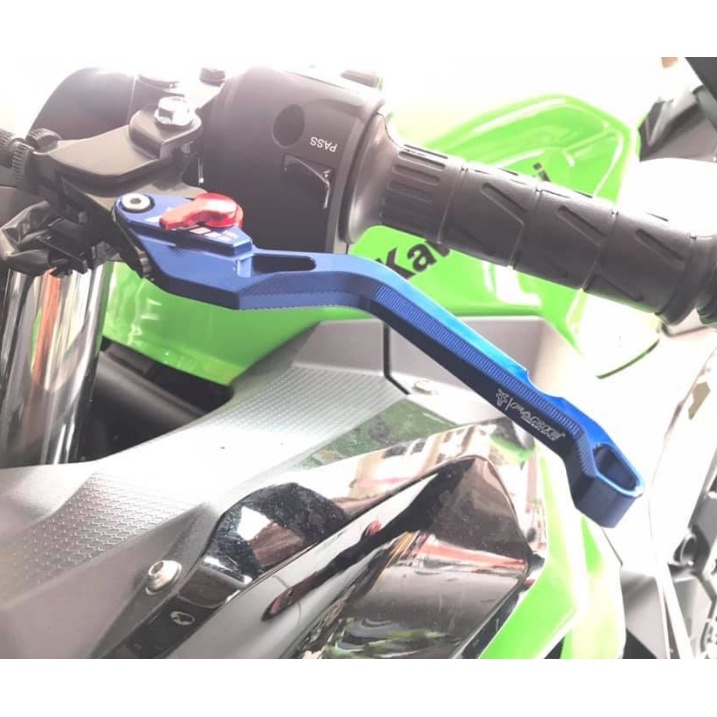 มือเบรค-ก้านเบรค-kawasaki-ninja-250-300-400-z250-300-400-แบรนด์-fakie-แท้-ของแต่ง-ninja-400-z-400-งาน-cnc