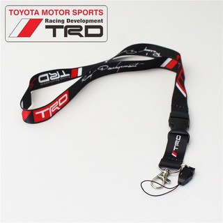 สินค้า พวงกุญแจจี้โลโก้เชือกเส้นเล็กสําหรับ toyota racing