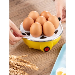 Superhomeshop เครื่องต้มไข่ไฟฟ้า หม้อต้มไข่ เครื่องต้มไข่อเนกประสงค์ Egg Cooker-24sep-J1