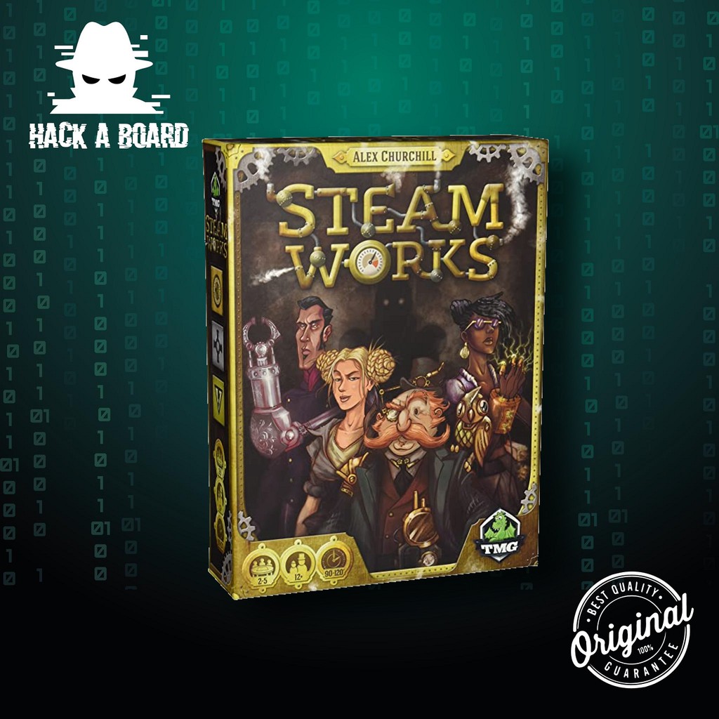 Steam Works [Board Game] [ของแท้ 100%] | Shopee Thailand