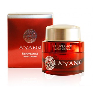 ❤️ไม่แท้คืนเงิน❤️ Ayano Rejuveance Night Cream ครีมบำรุงผิวหน้าเพิ่มความกระจ่างใส สำหรับกลางคืน