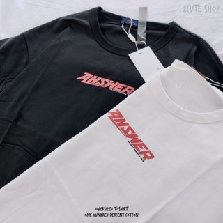 Oversized T-Shirt cotton100% || เสื้อยืดผ้าฝ้าย ทรงโอเวอร์ไซส์ ผ้านิ่มมาก งานเกรดขึ้นห้าง TD-N0