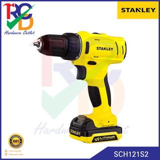 ภาพหน้าปกสินค้าSTANLEY สว่านกระแทกไร้สาย รุ่น SCH121S2 ขนาด 10mm. 12V. ประกัน 2 ปี ที่เกี่ยวข้อง