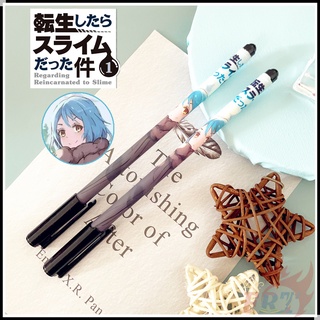 ✿ ปากกาสไลม์ Q-1 1 ชิ้น ✿ ปากกาเจล ลายการ์ตูนอนิเมะ Rimuru Tempest สําหรับโรงเรียน สํานักงาน