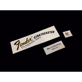 โลโก้หัวกีต้าร์ Fender Stratocaster 1970