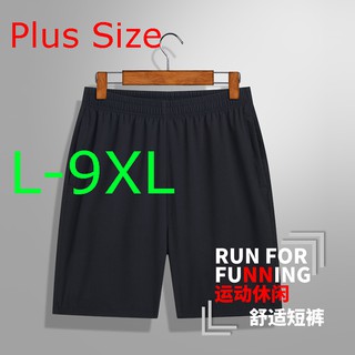 L-10XL กางเกง ผ้ายืด ผ้าคอตตอน ขาสั้น ไซส์ใหญ่ สำหรับผู้ชายอ้วน **พร้อมส่ง** รหัส