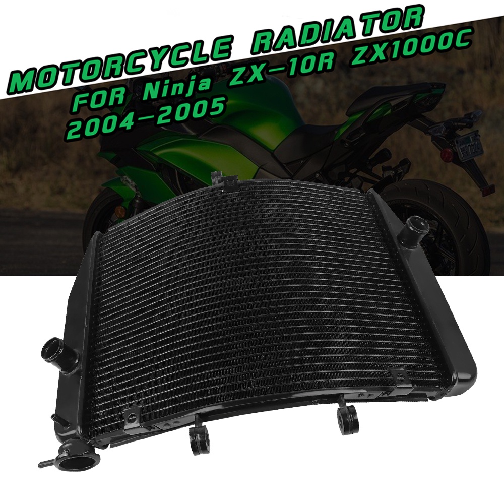 Aluminum Engine Water Cooling Radiator For Kawasaki Ninja ZX10R ZX 10r 2006 2007