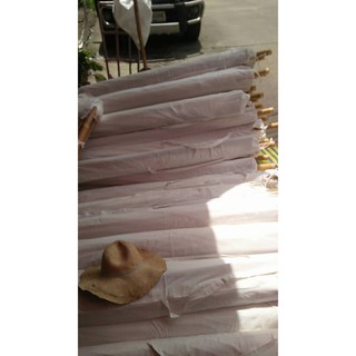 ภาพขนาดย่อของภาพหน้าปกสินค้า️เก็บเงินปลายทาง ️ร่มสนามผ้าดิบ ร่มสนามเชียงใหม่ ร่มผ้าดิบ 40นิ้ว ร่มเชียงใหม่ จากร้าน romlanna บน Shopee ภาพที่ 4