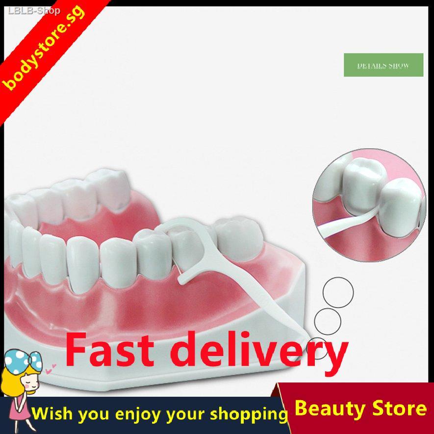 hot-sale-hotsales-disposable-dental-floss-stick-50pcs-clean-teeth-high-elastic-dental-floss