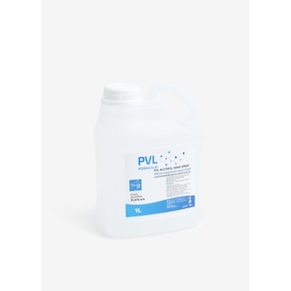 แอลกอฮอล์น้ำ 72.5%v/v ปริมาณ 1000ml / PVL Spray 1000ml