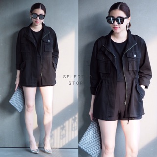 Black Army Jacket