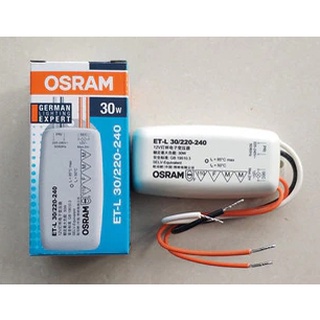 OSRAM LED DRIVER ET-LED 30W 220-240V DIMMABLE