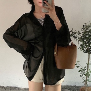 เสื้อคาร์ดิแกน ผ้าชีฟอง แบบนิ่ม ป้องกันแดด เข้ากับทุกการแต่งกาย สําหรับผู้หญิง และนักเรียน 2022