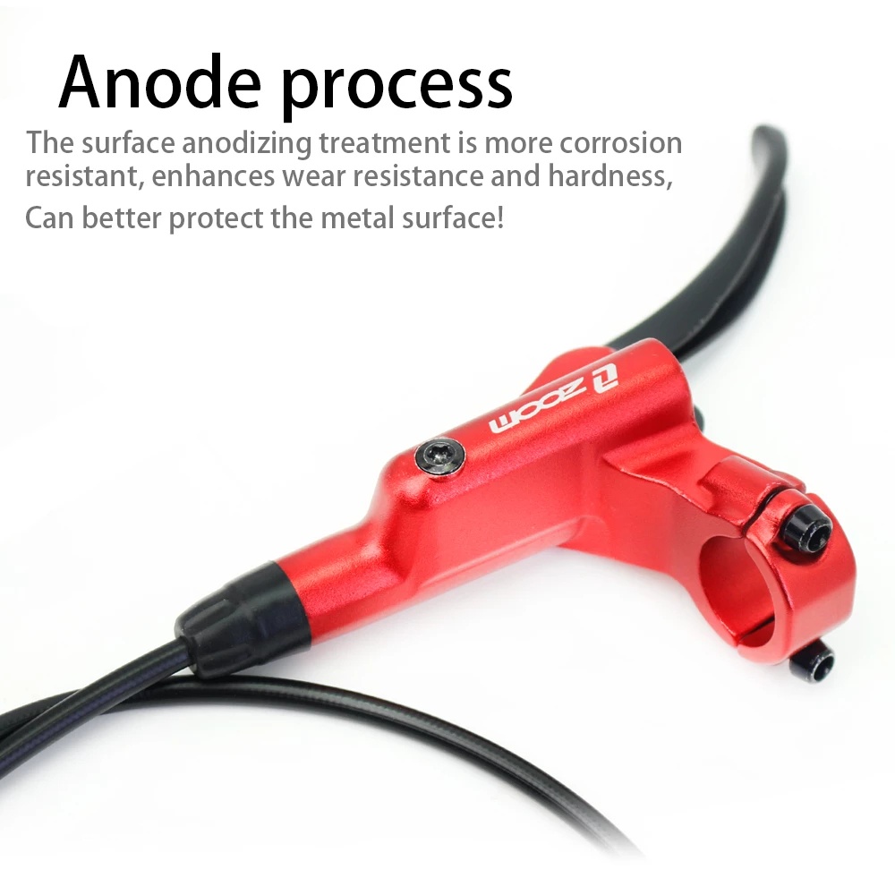 Zoom HB-876 ดิสก์เบรกไฮดรอลิค 4 ลูกสูบ 800 1400 มม. สําหรับจักรยานเสือ ...